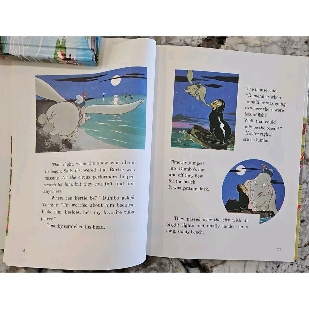 Vintage SET‎ OF 5  Walt Disney Books - Hardcover, 1973 Danbury Press EXCELLENT!! - Picture 10 of 16